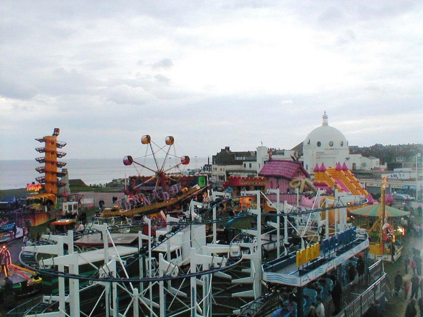 90s funfair at Whitley Bay 90s funfair at Whitley Bay
