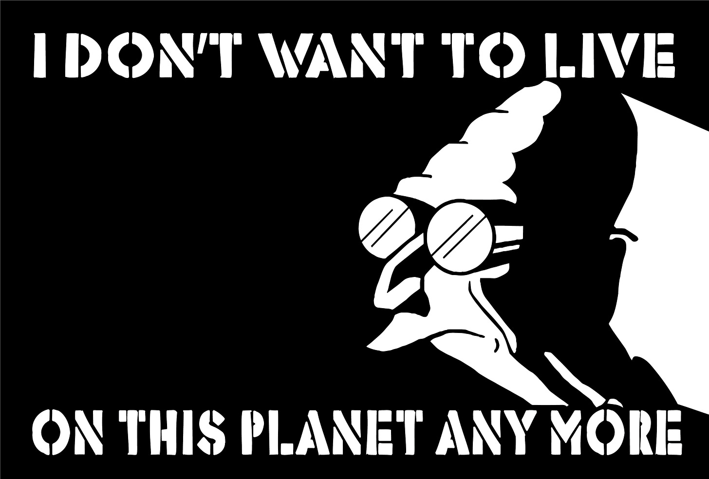 I Don't Want to Live on This Planet Any More Hubert Farnsworth Futurama stencil template ...
