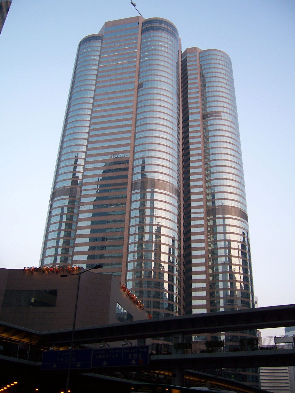 Exchange Square in Central, Hong Kong