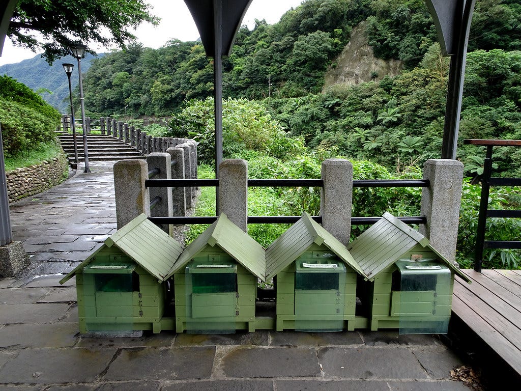 臺灣公共廁所外觀|來源:Claire Backhouse / Flickr(CC BY-ND) 臺灣公共廁所外觀|來源:Claire Backhouse / Flickr(CC BY-ND)