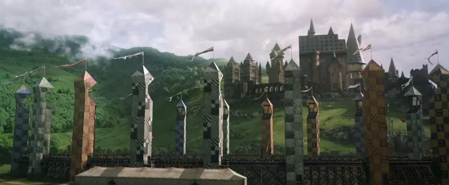 Gryffindor vs Slytherin Quidditch match (1992) | Harry Potter Wiki | Fandom Gryffindor vs Slytherin Quidditch match (1992) | Harry Potter Wiki | Fandom