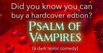 Psalm of Vampires hardcover