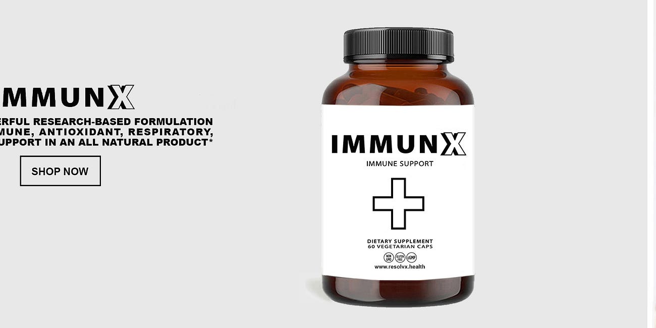 Why RESOLVX HEALTH'S ImmunX Is The Most Potent Immune Support Nutraceutical