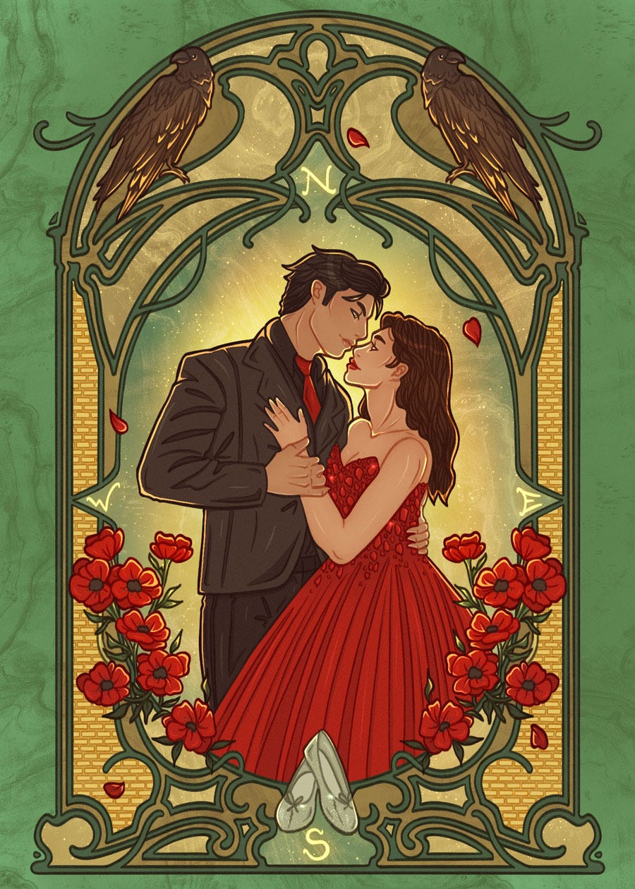 😍 Scarecrow + Dorothy Art! - Nikki St. Crowe's Substack