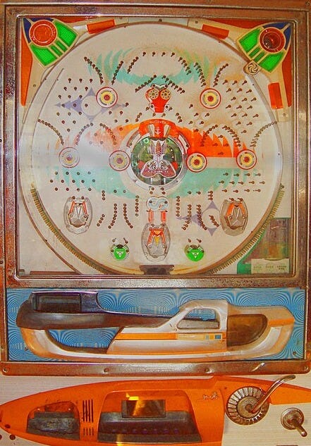 A sankyo Pachinko machine