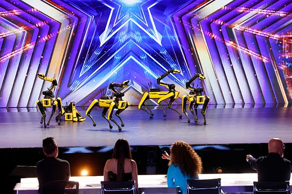 Boston Dynamics' Spot robot dog auditions on America's Got Talent -  Robotics 24/7