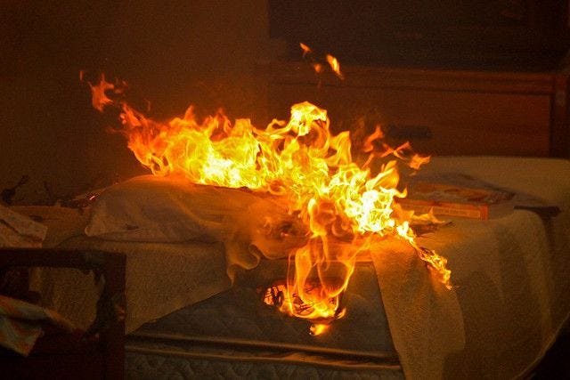 The Burning Bed