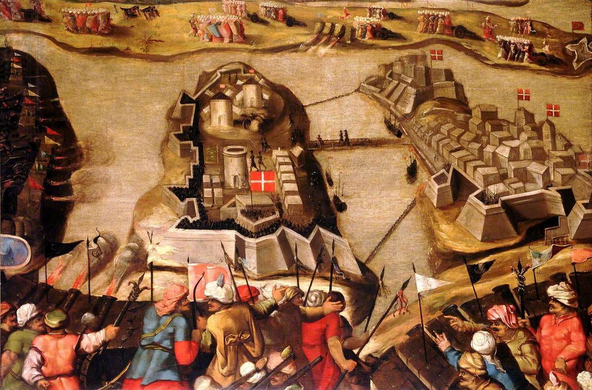 The Siege of Malta: Siege and Bombardment of St Michael, 28 June 1565 The Siege of Malta: Siege and Bombardment of St Michael, 28 June 1565