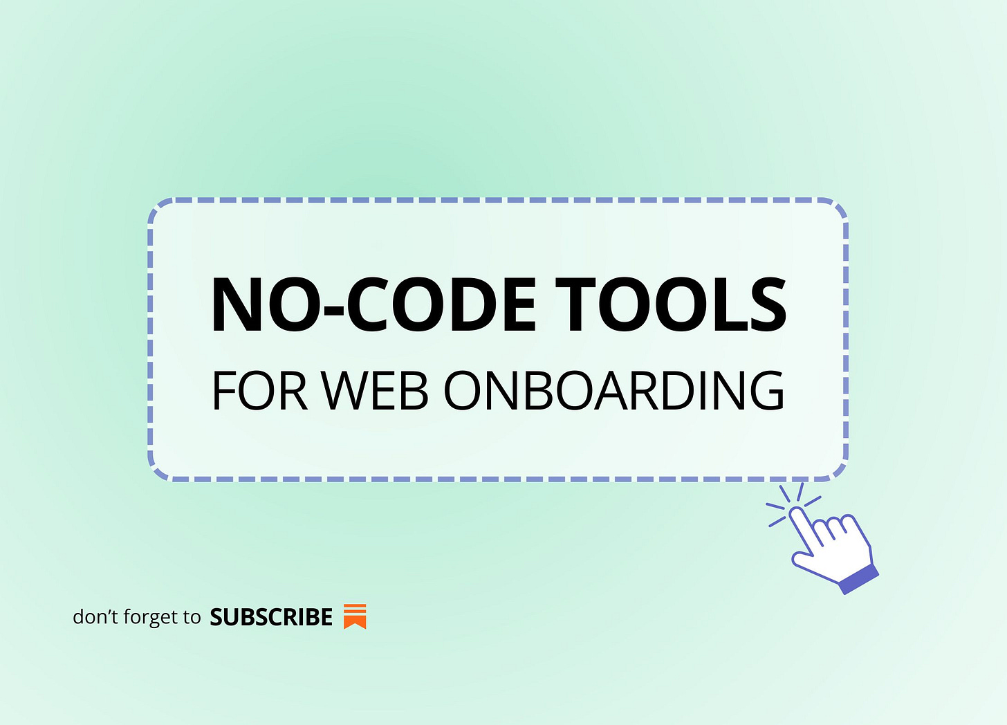 N-code tools for web onboarding