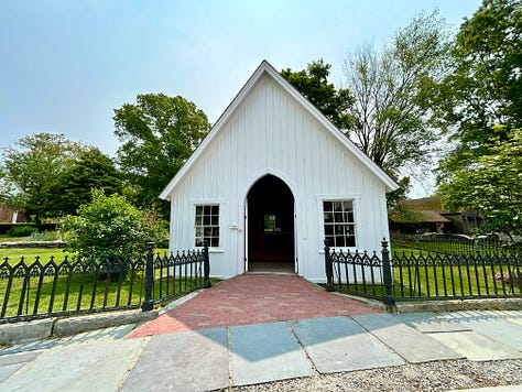 building, church, chalkboard, desks