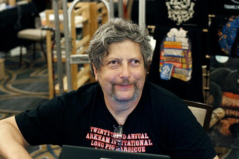 An assortment of people and scenes from Armadillocon 2024, held September 6-8 in Austin, Texas. 