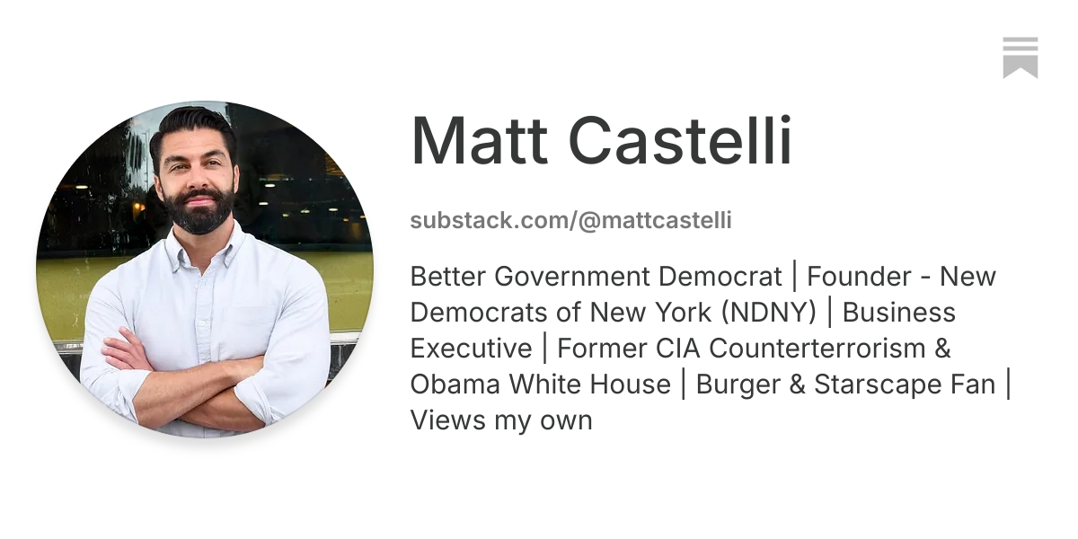 Matt Castelli | Substack