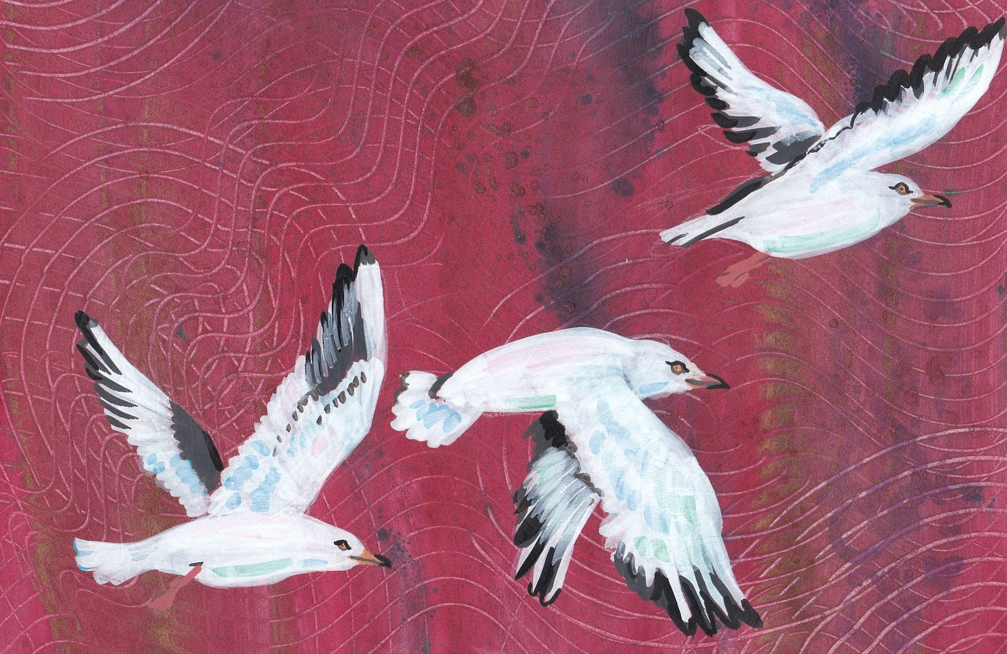 Image from Robert Bly's poem Waking from Sleep