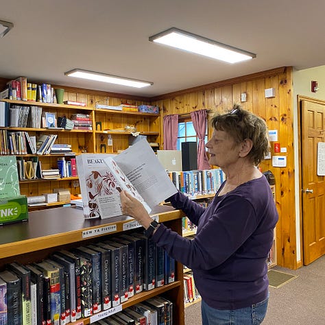 photos taken at various locations where Beakuency zine distribution point was set up.