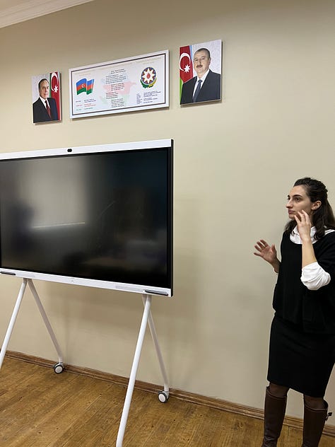 Scenes from new Azeri settlements in Nagorno-Karabakh.