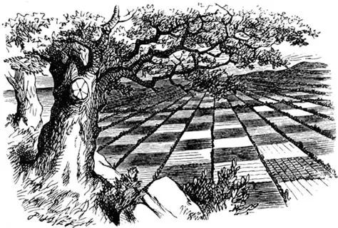 The 64-Square Grid Design of ‘Through the Looking Glass’ | Arts ...