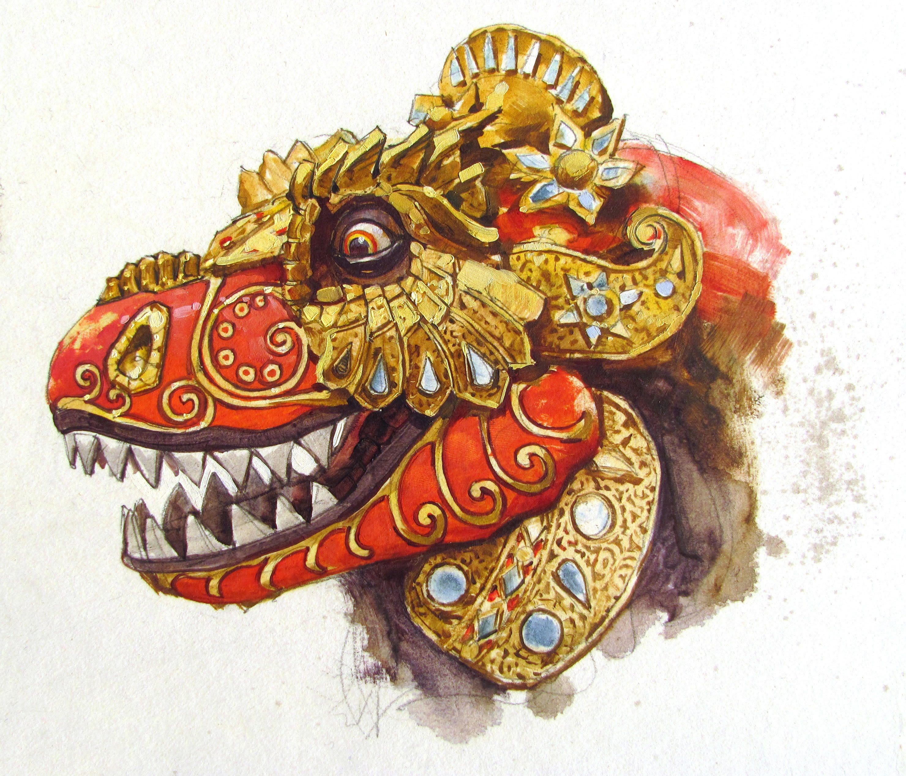 Design Crunching - by James Gurney - Paint Here