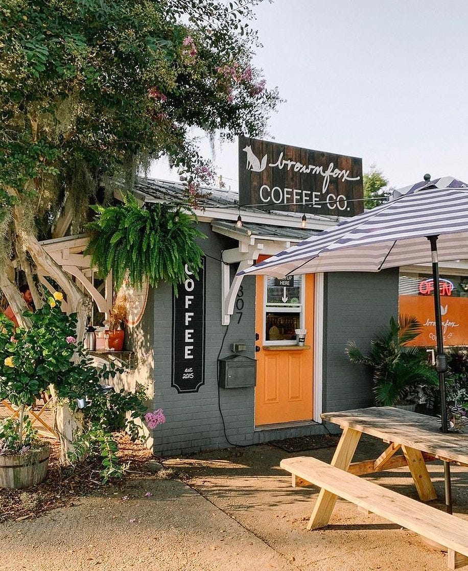Brown Fox Coffee! | The Village Connection :: Old Village Real Estate :: Mount  Pleasant, SC