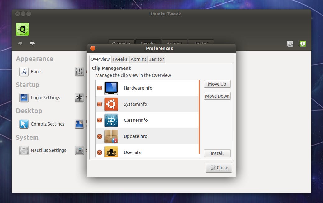 Ubuntu 14.04 tweaks Ubuntu 14.04 tweaks