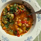 mediterranean chickpea stew 