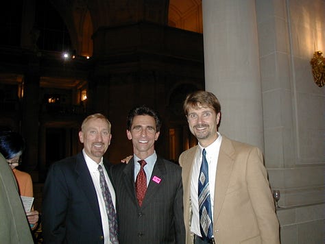 Photos from San Francisco weddings, Valentine's Weekend, 2004.