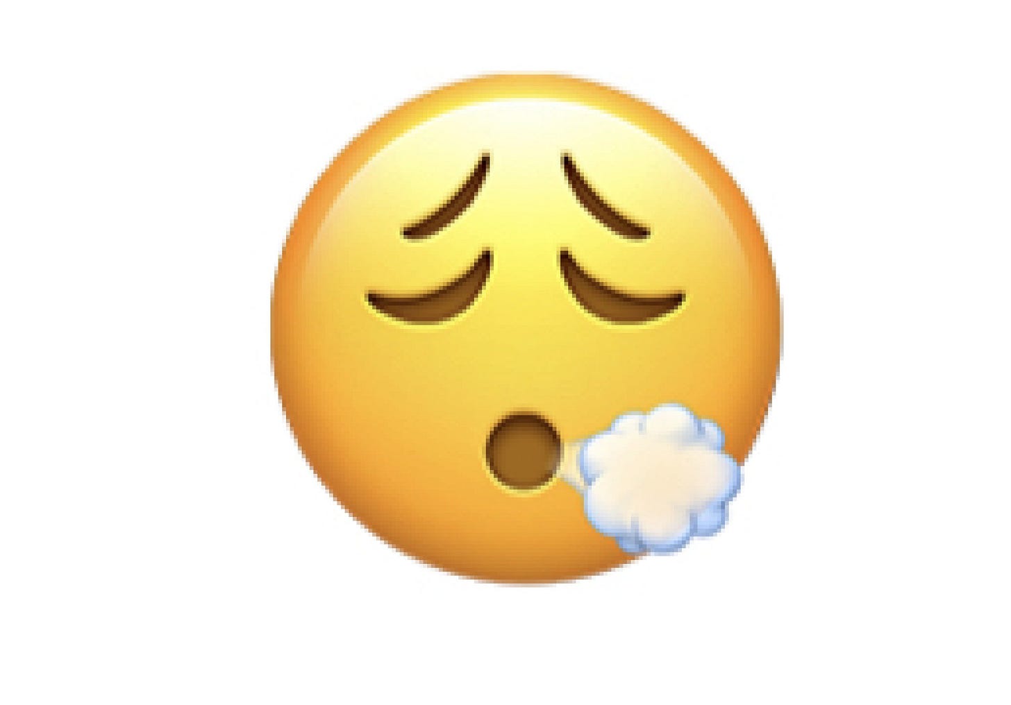 Sigh Of Relief Emoticon