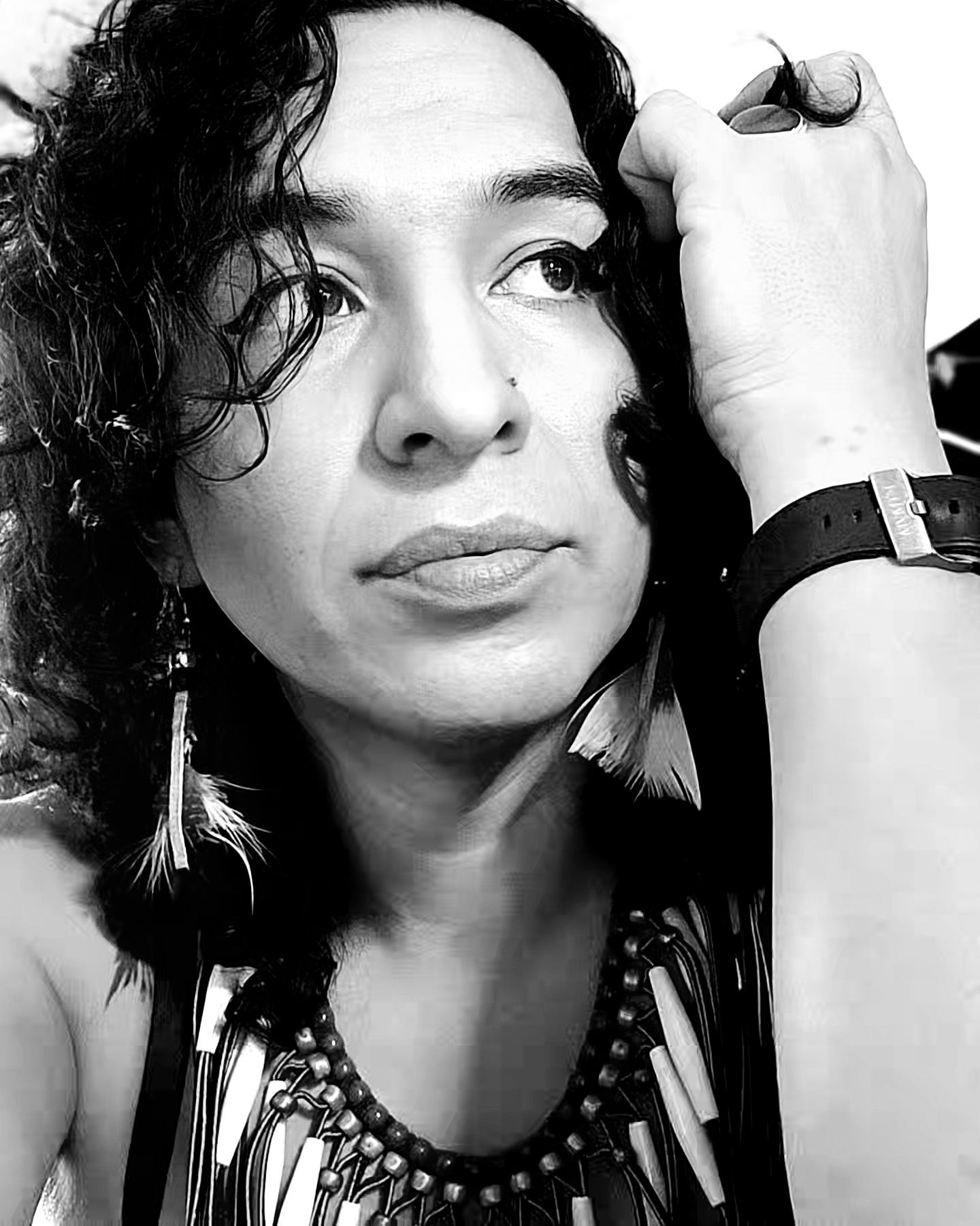 photo of me, wearing regalia.