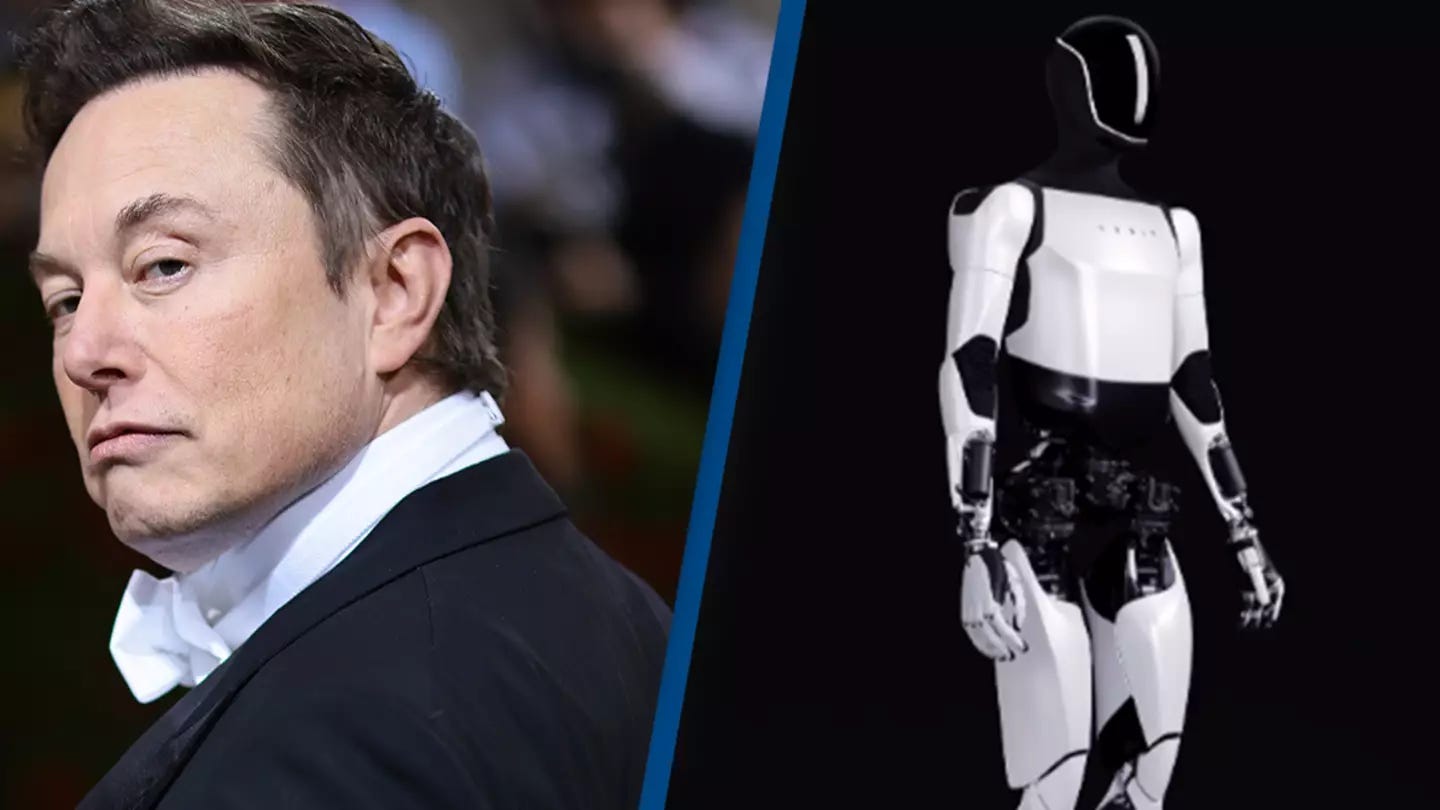 Elon Musk makes bold prediction about future of humanoid robots within  Tesla that could make him even richer