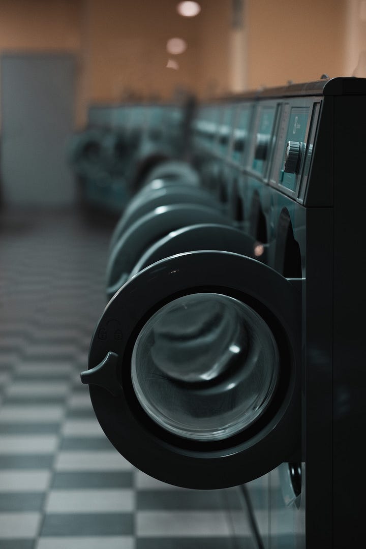 A few examples of liminal spaces: bridges, hotel rooms, laundromats, parking lots.