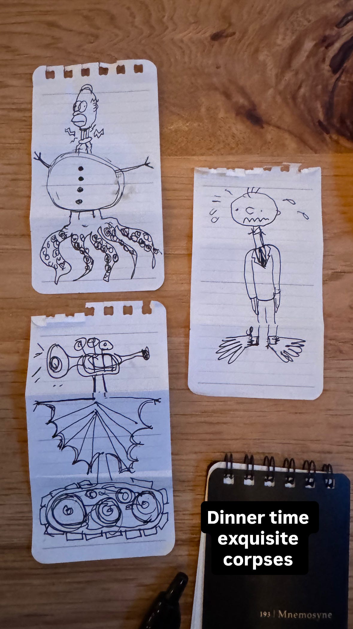 How to make an exquisite corpse - Austin Kleon