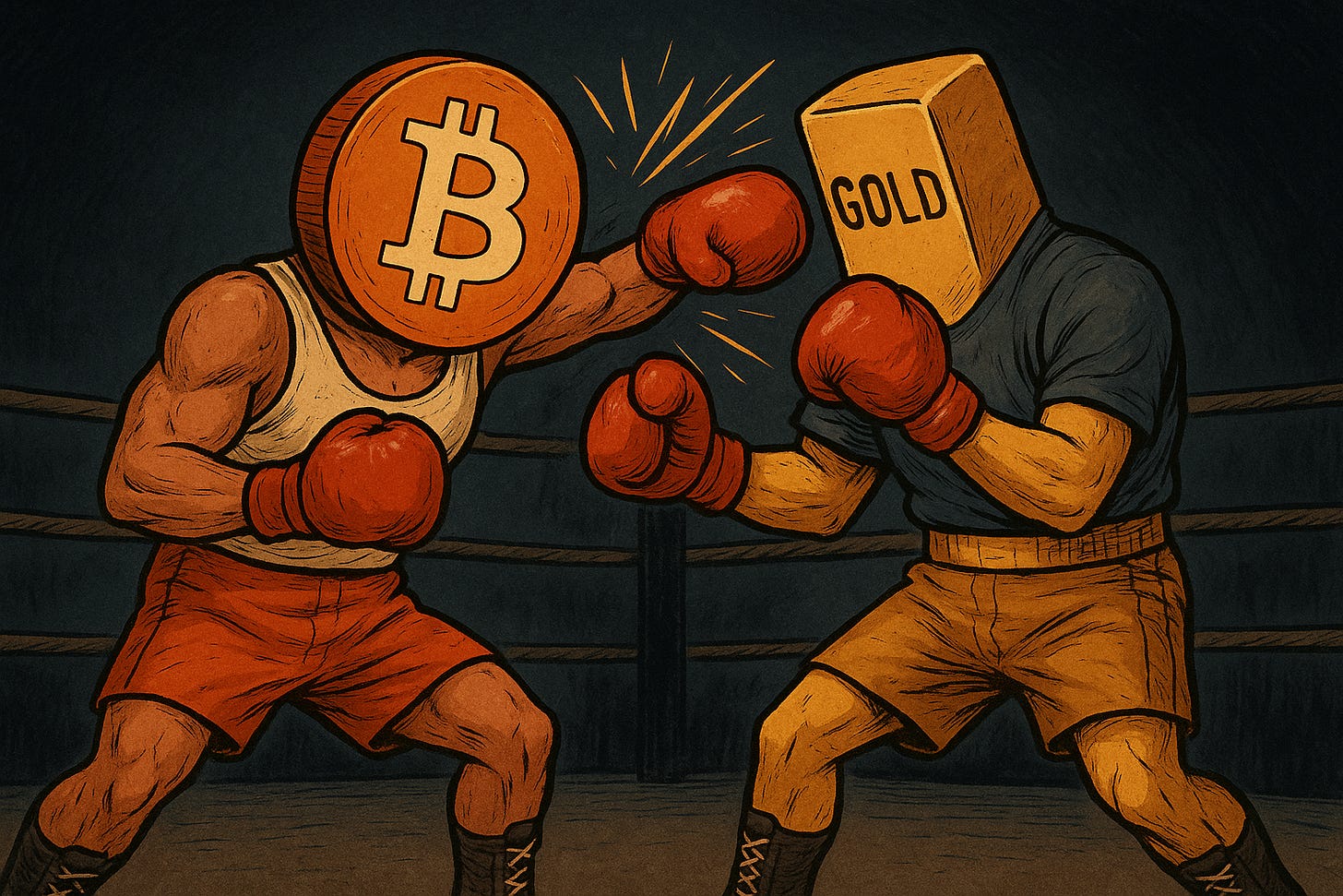 Bitcoin vs gold