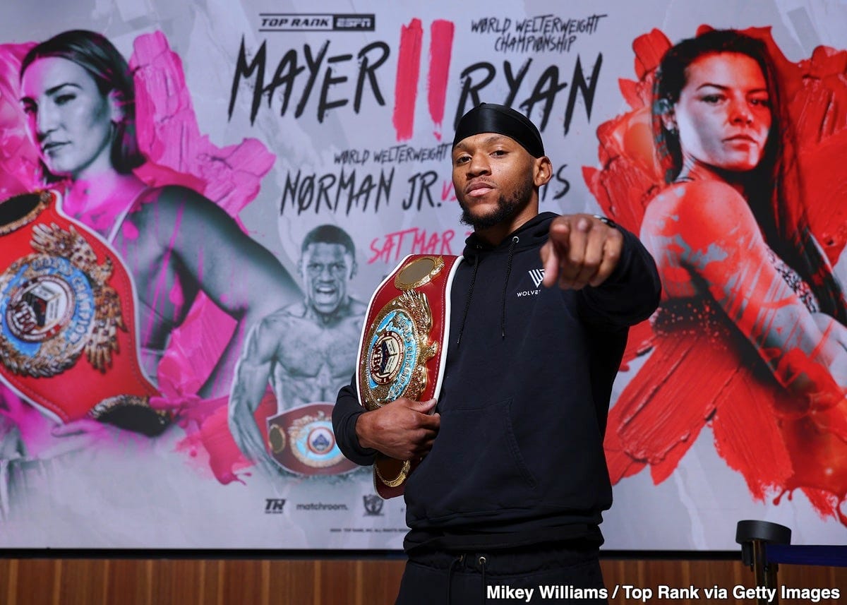 Image: Champion Brian Norman Jr. Vows 'Kill Shot' Against Derrieck Cuevas, Seeking Welterweight Dominance at Fontainebleau Las Vegas