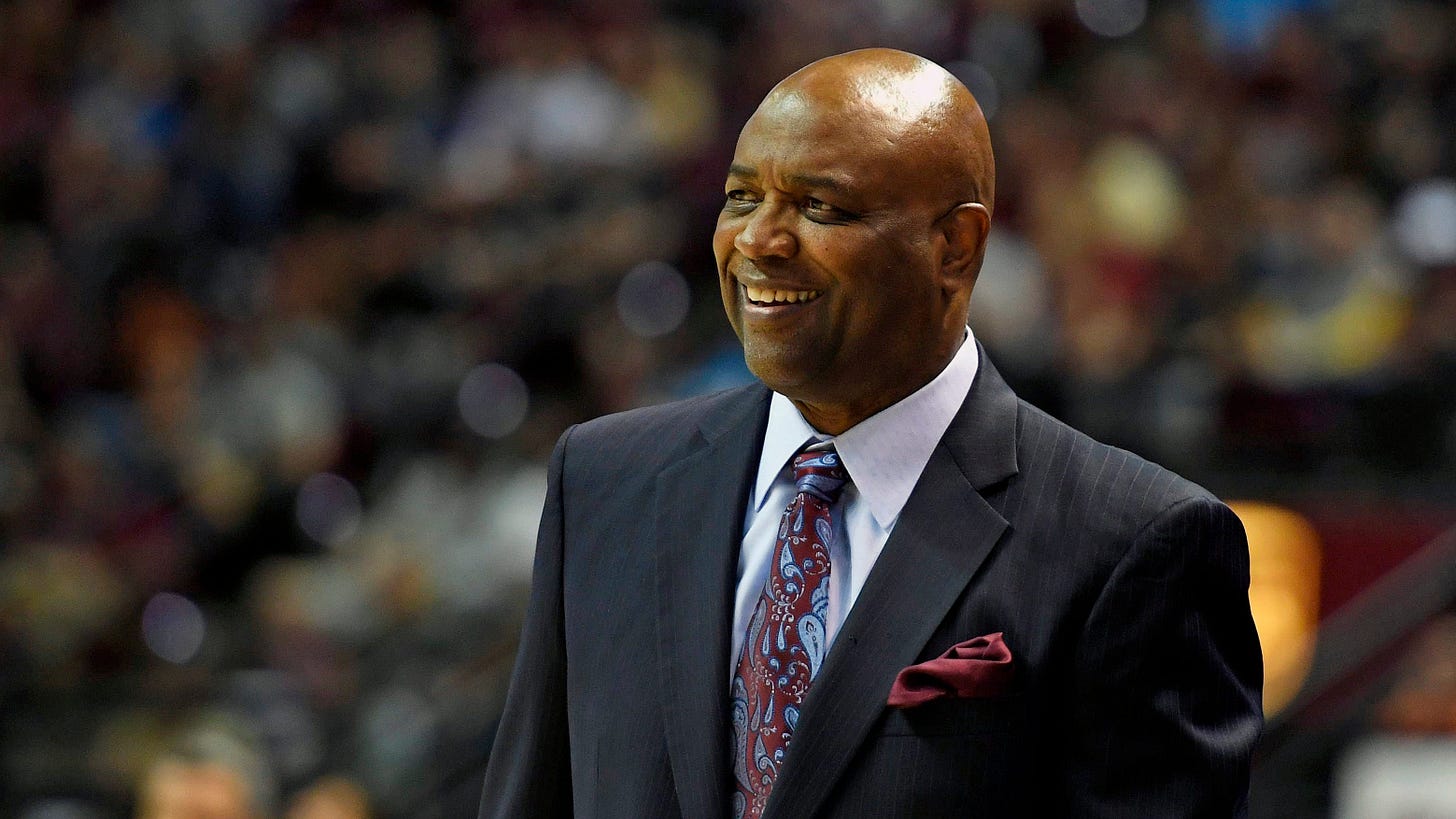 Leonard Hamilton, FSU coach, thanks Joe B. Hall for his big break