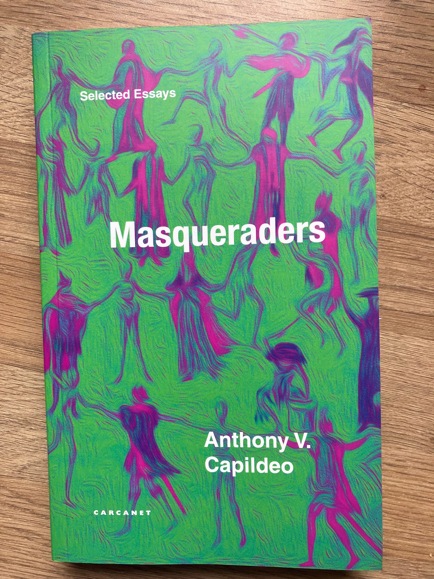Cover of Masqueraders by Anthony Vahni Capildeo