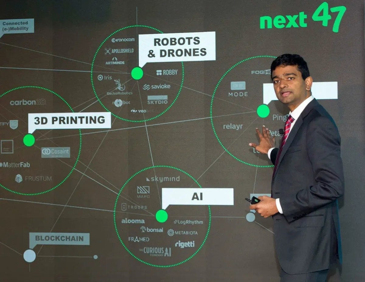 Next47 builds on the founding myth Siemens launched Next47 in October 2016 to intensify its collaboration with start-ups. But is the early momentum stalling? : r/wirtschafts_news_de Next47 builds on the founding myth Siemens launched Next47 in October 2016 to intensify its collaboration with start-ups. But is the early momentum stalling? : r/wirtschafts_news_de