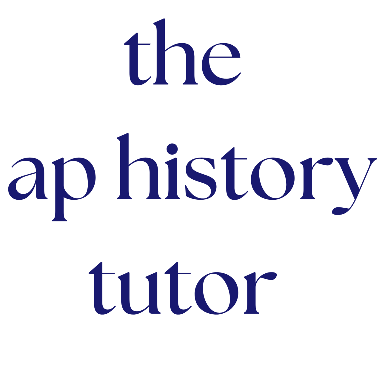 the AP History Tutor