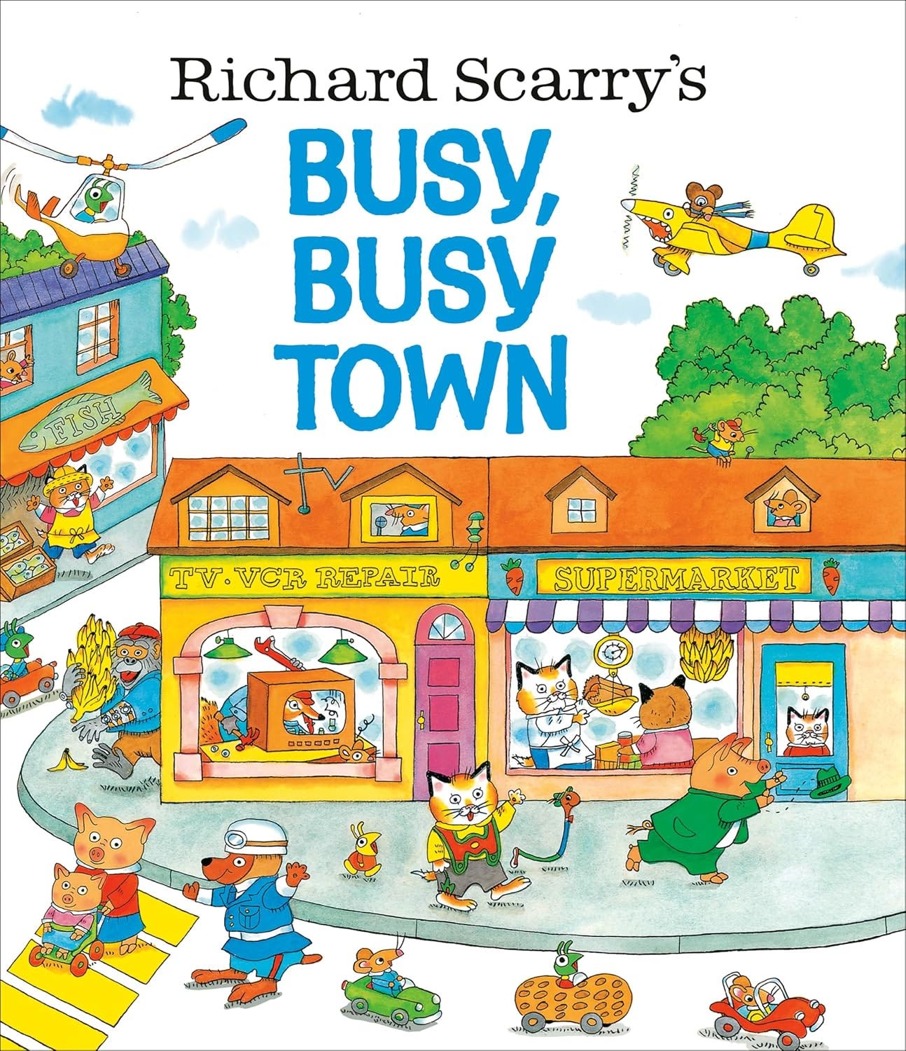 cover of Richard Scarry's "Busy, Busy Town"