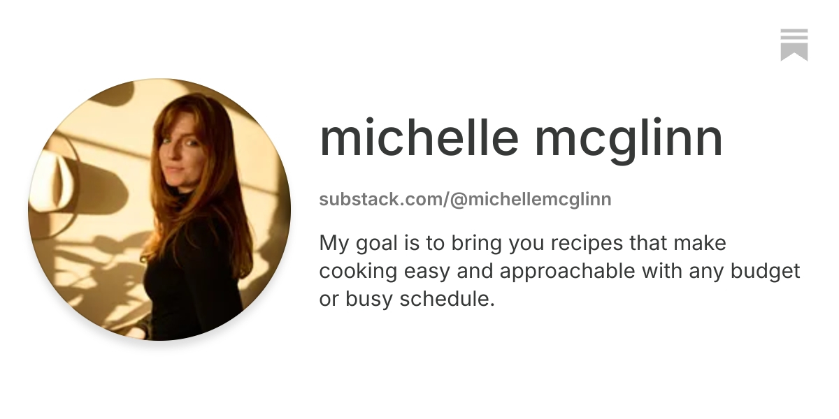 michelle mcglinn | Substack