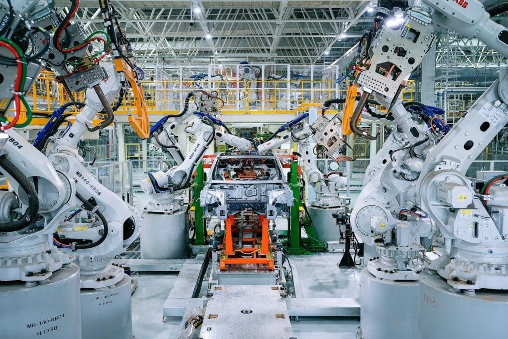 China's factories must be 'armed with automation', as coronavirus gives  boost to machines in manufacturing | South China Morning Post