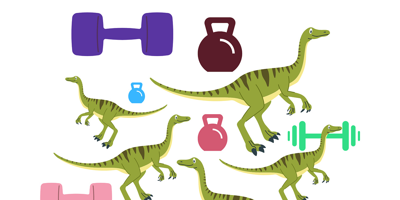 Qual dinossauro é você? O Jurássico na academia de ginástica 🦕