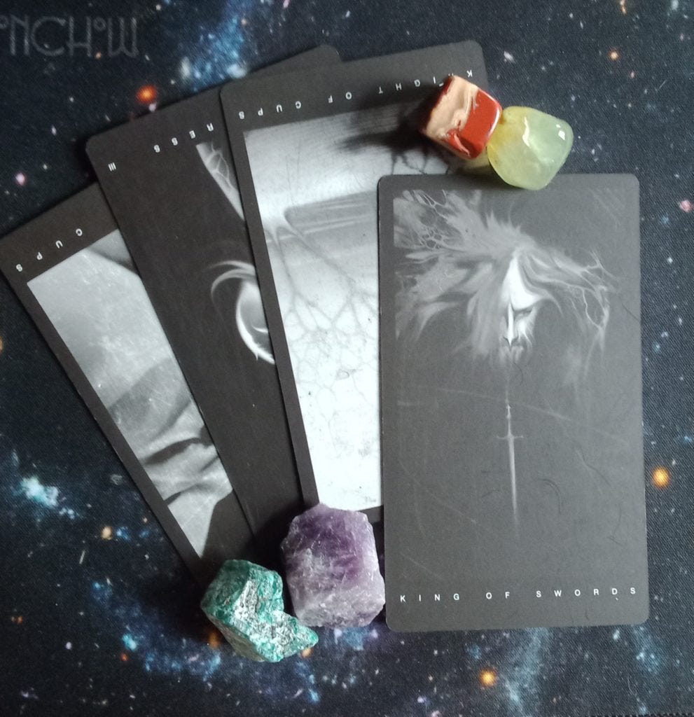 A Message from the Universe ~ Talk to the Hand ????, The Black Tarot A Message from the Universe ~ Talk to the Hand ????, The Black Tarot