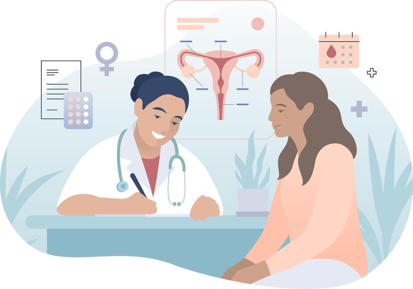 Gynaecology Vector Art, Icons, and Graphics for Free Download