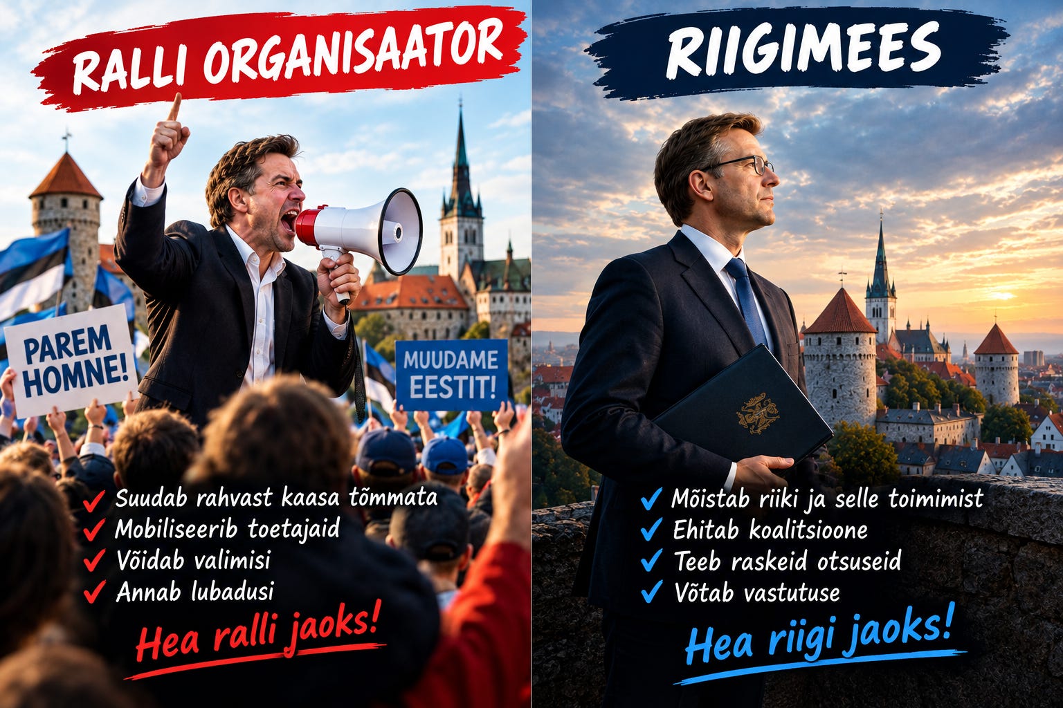Miitingu korraldaja ja riigimees