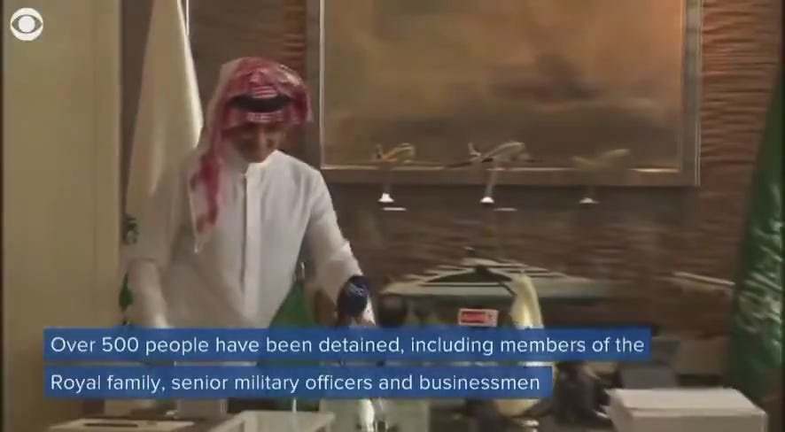 The Secret is Saudi Arabia