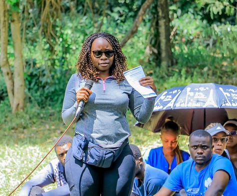 Award-winning journalist Emily Harris*; RREPS founder Kerwin Pittman (his Facebook); unknown woman, Kenyan Data Labelers Association (DLA); media analyst Thomas Baekdal (LinkedIn); teaching fellow denied job due to AI Benjamin Richardson (LinkedIn); Smart glasses meme *Provided by artist