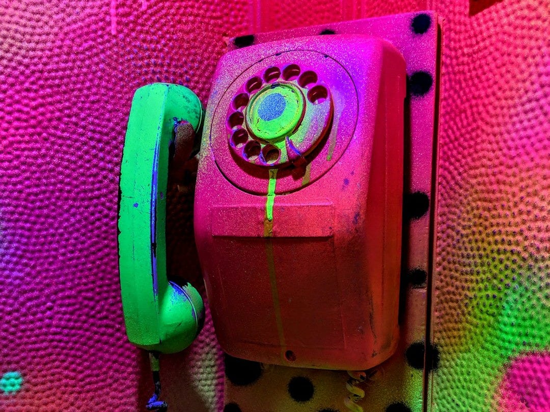 red rotary telephone red rotary telephone