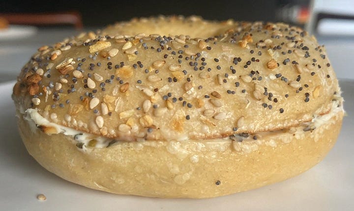 Everything bagel: February 2024 vs. January 2023