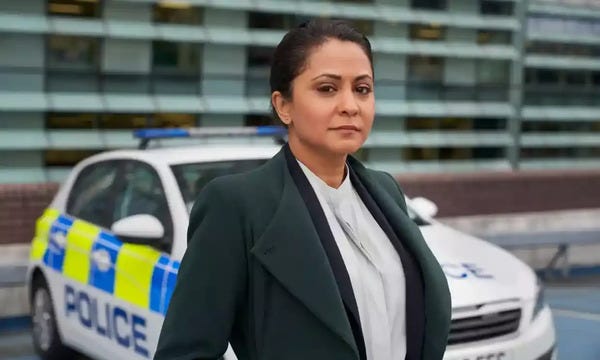 Parminder Nagra as DI Ray. Parminder Nagra as DI Ray.