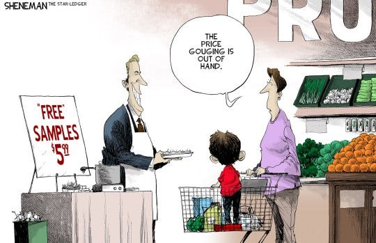 The price gouging is out of hand