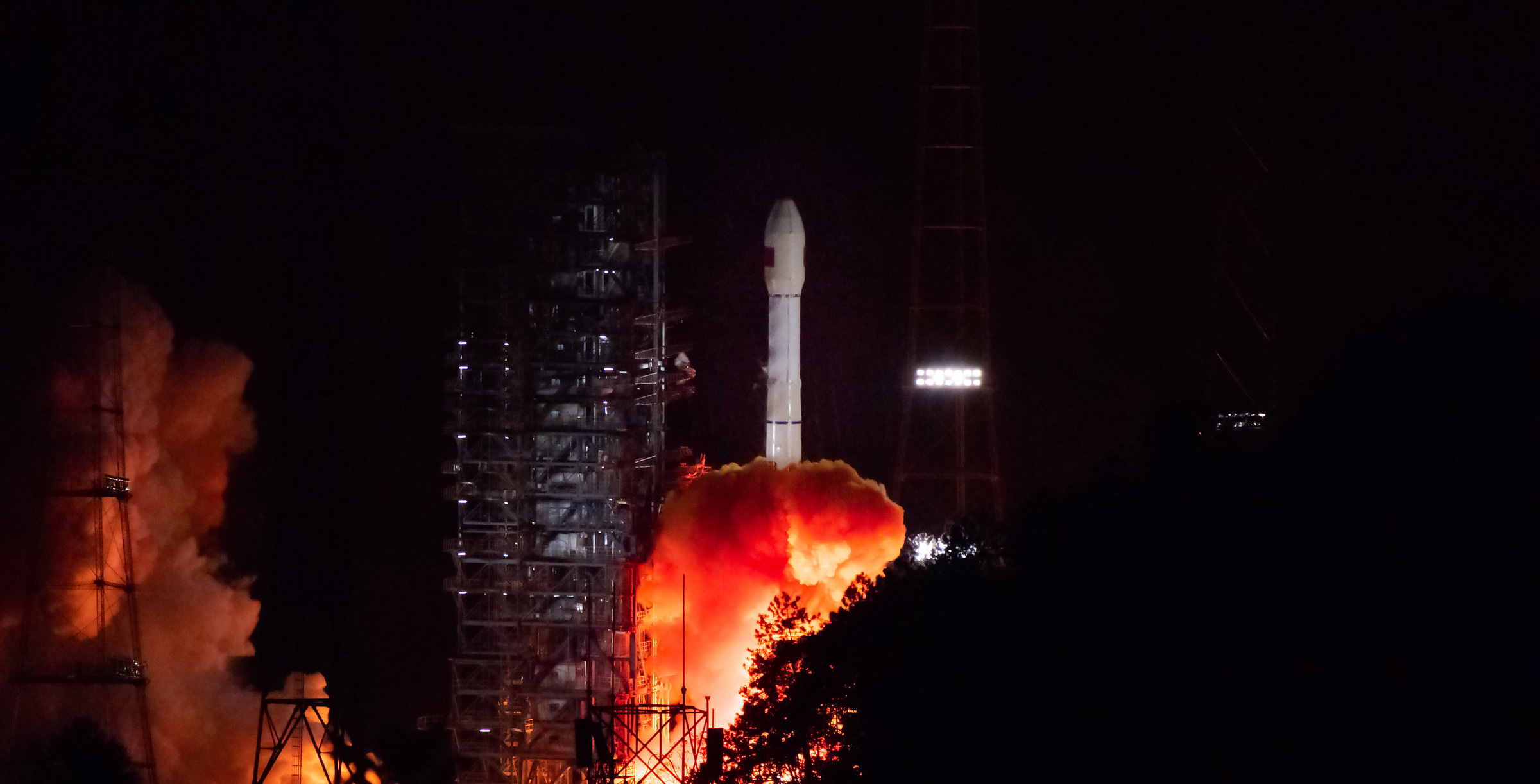 The Long March 3B/E launch vehicle lifting off from Launch Complex 2 at the Xichang Satellite Launch Center on November 21st 2025. The Long March 3B/E launch vehicle lifting off from Launch Complex 2 at the Xichang Satellite Launch Center on November 21st 2025.